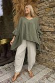 Made in Italy Santos Artist Smock Moss 